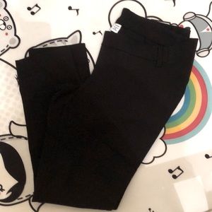 Black Pixie Style Maternity Pants